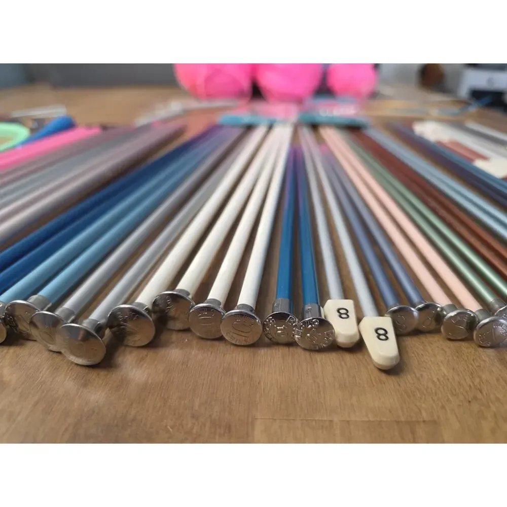 Knitting Needles & Crochet Hooks Circular Needles And More Lot Of 75